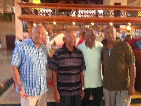 Old friends — the four of them