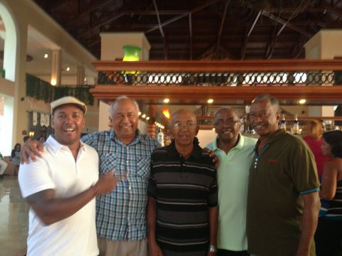 Five friends together
