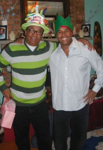 Birthday hats on