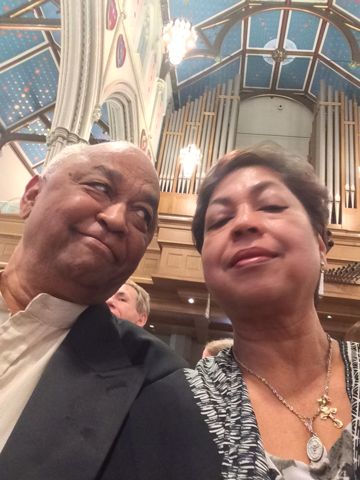 After Mass, together